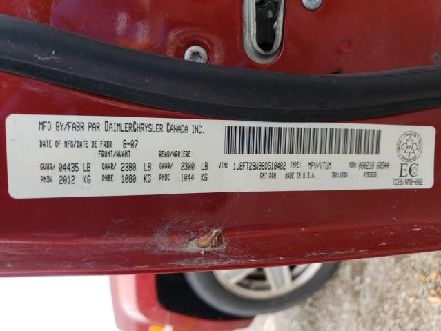 1J8FT28W98D518482 2008 Jeep Patriot Sport