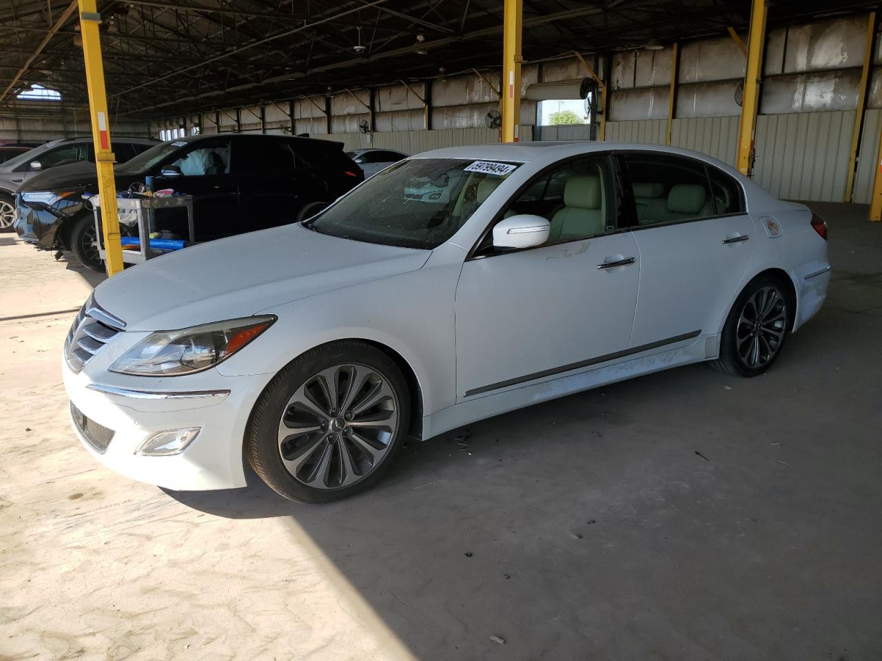 KMHGC4DH0DU249793 2013 Hyundai Genesis 5.0L