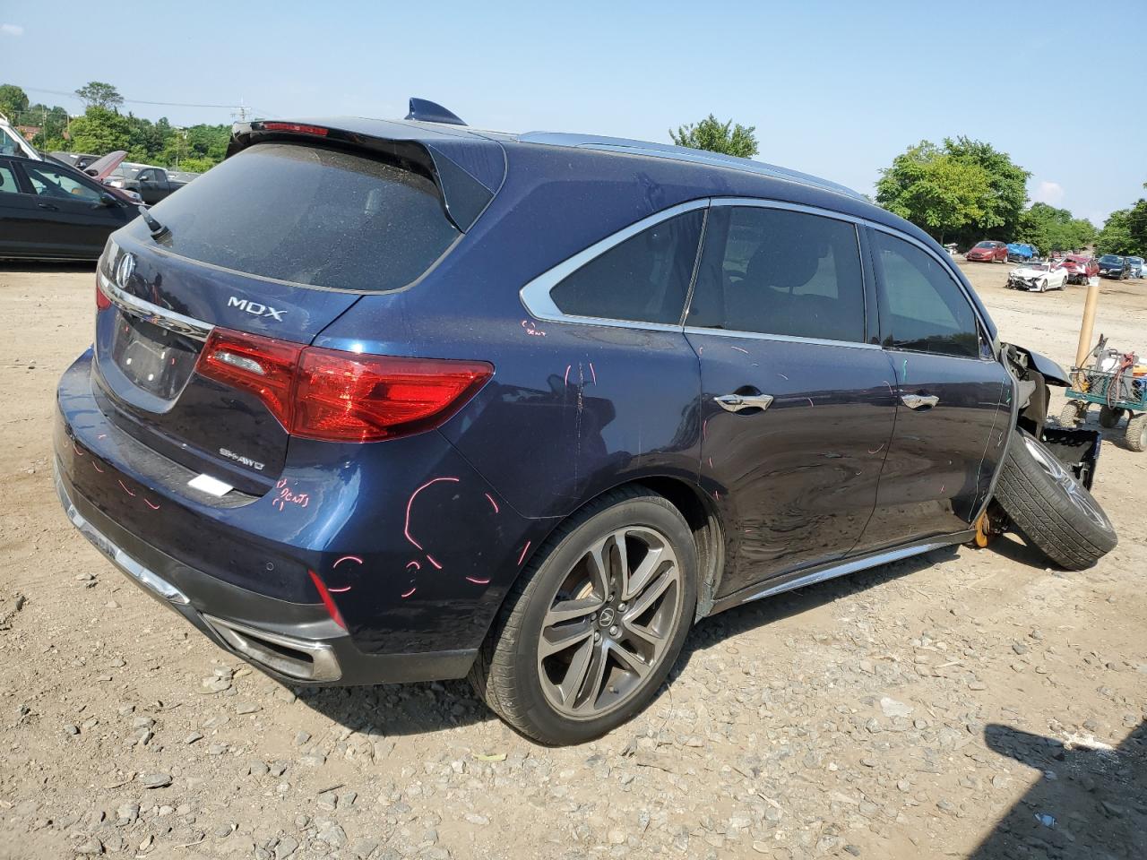 5FRYD4H85HB025707 2017 Acura Mdx Advance