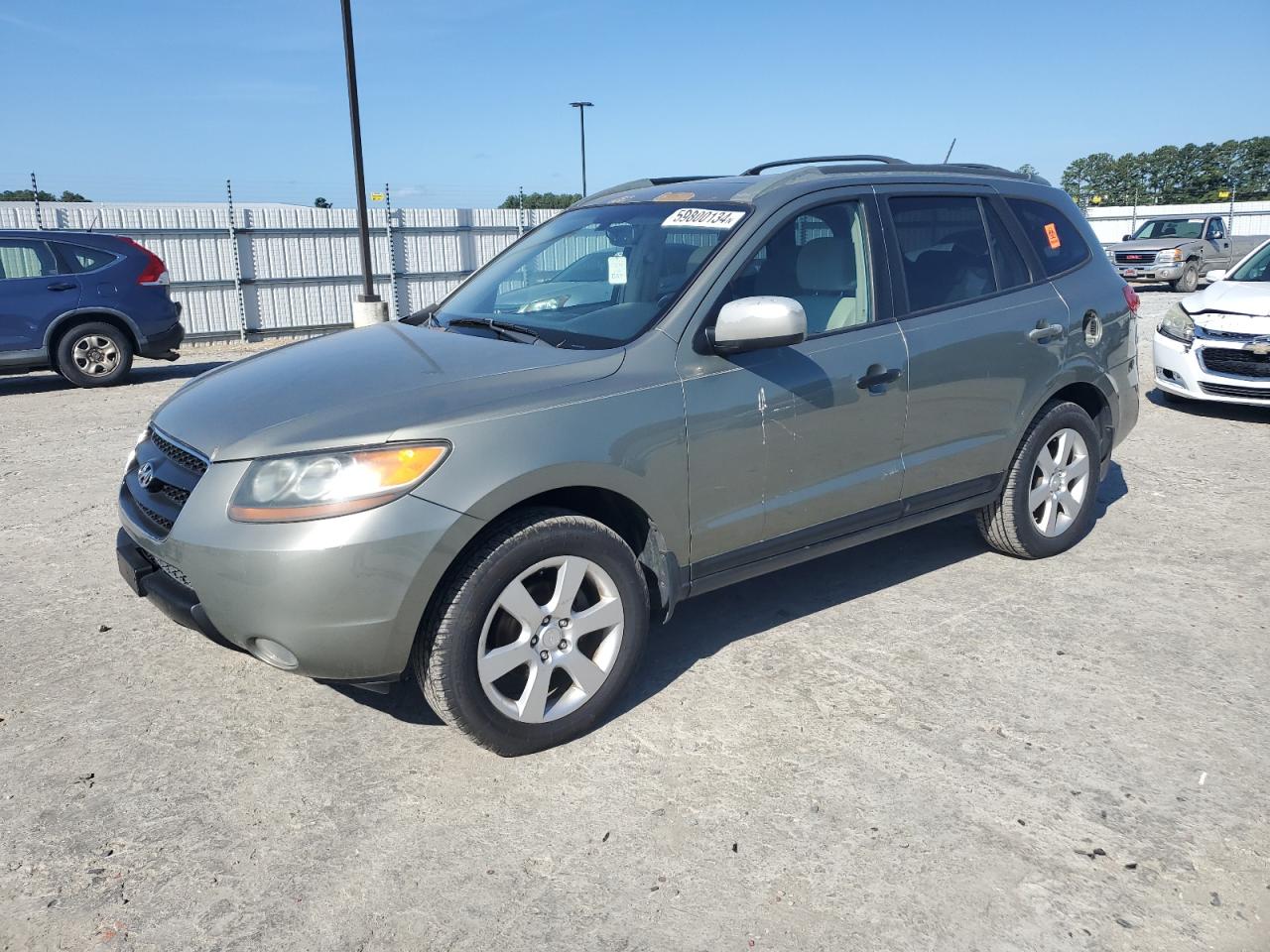 5NMSH13E97H043017 2007 Hyundai Santa Fe Se