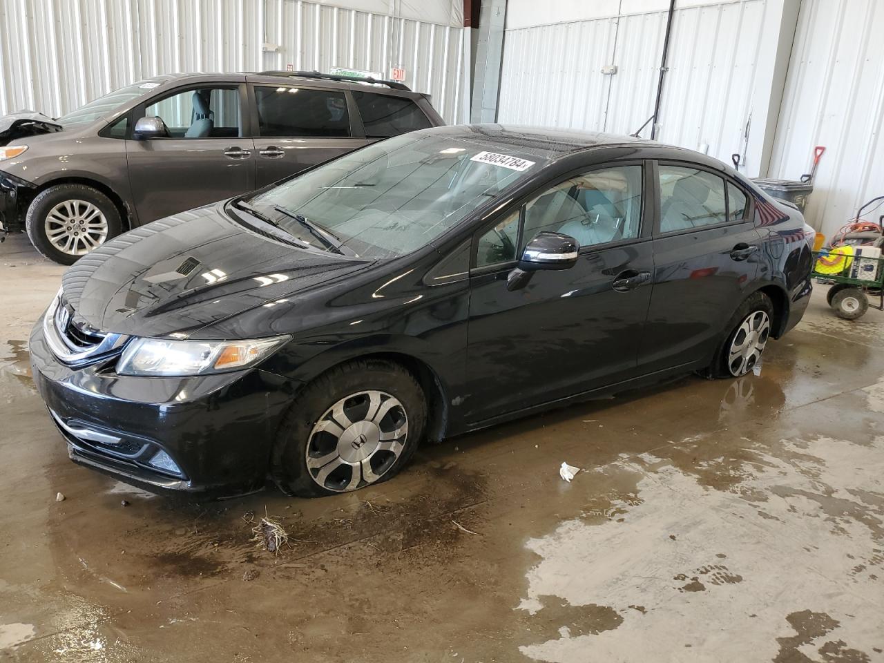 2013 Honda Civic Hybrid L vin: 19XFB4F35DE200222