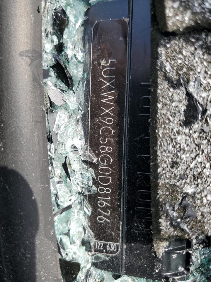 5UXWX9C58G0D81626 2016 BMW X3 xDrive28I