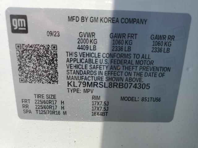 2024 CHEVROLET TRAILBLAZE - KL79MRSL8RB074305