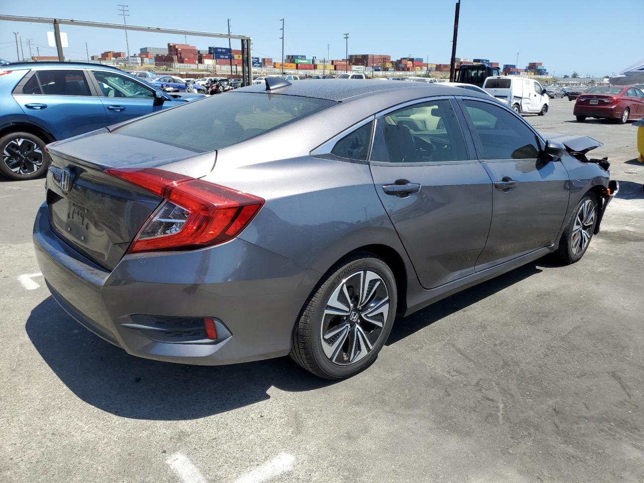 2018 Honda Civic Ex vin: JHMFC1F31JX033766