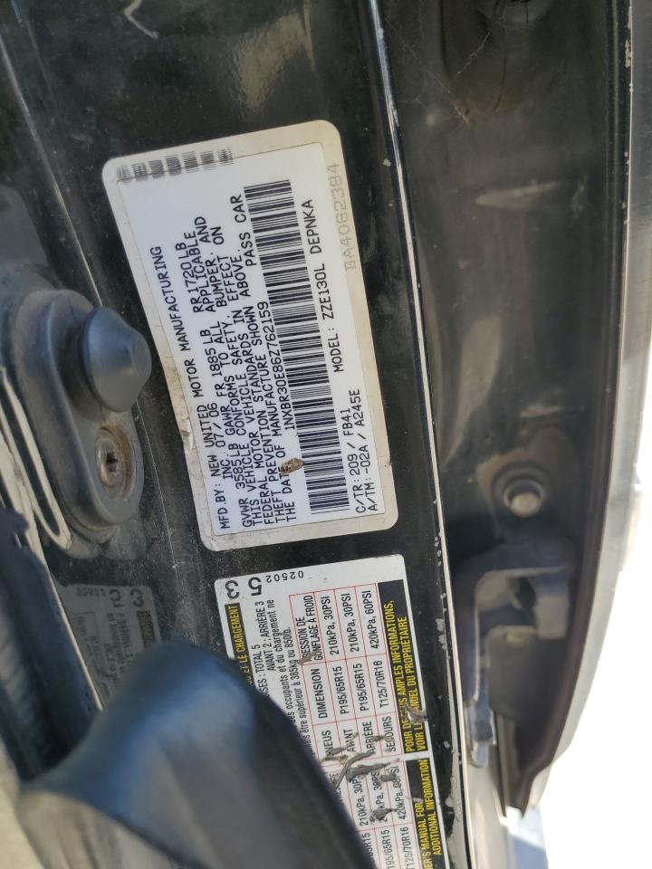 1NXBR30E86Z762159 2006 Toyota Corolla Ce