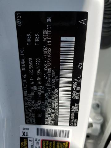 2021 Toyota Highlander Limited VIN: 5TDYZRAH1MS055965 Lot: 58325654