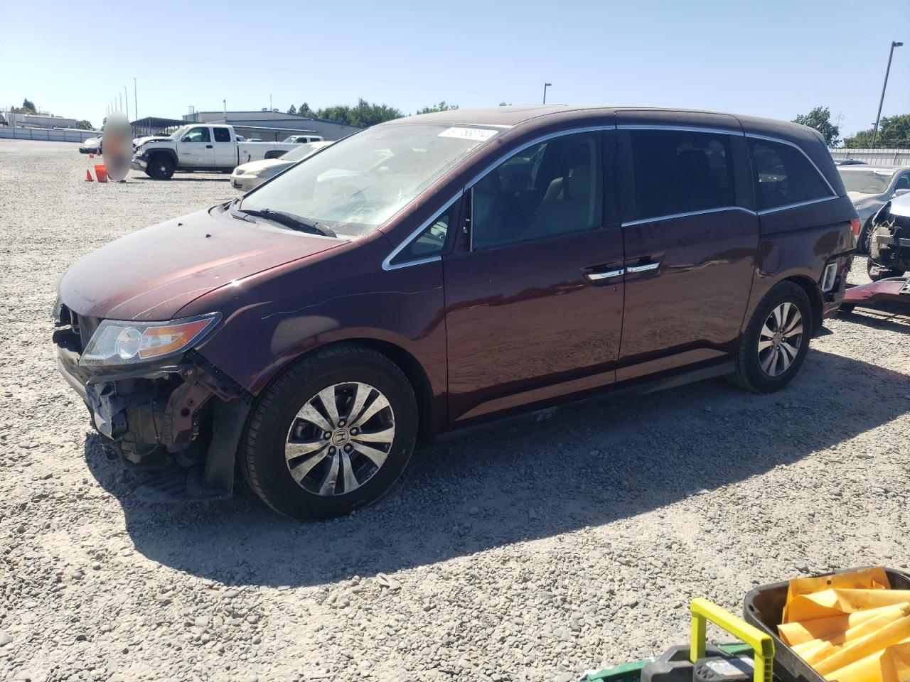 5FNRL5H68FB075995 2015 Honda Odyssey Exl