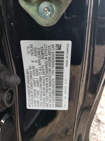 2HGFC4B62LH301218 2020 HONDA CIVIC - Image 12