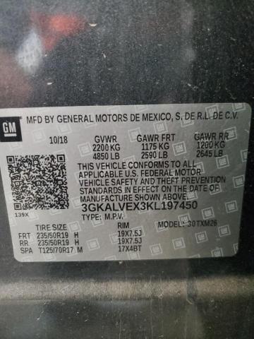 2019 GMC Terrain Slt VIN: 3GKALVEX3KL197450 Lot: 61018004