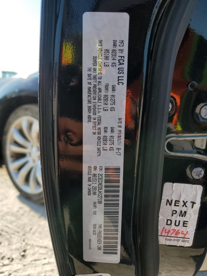 2C3CCAEG9JH127198 2018 Chrysler 300 Limited