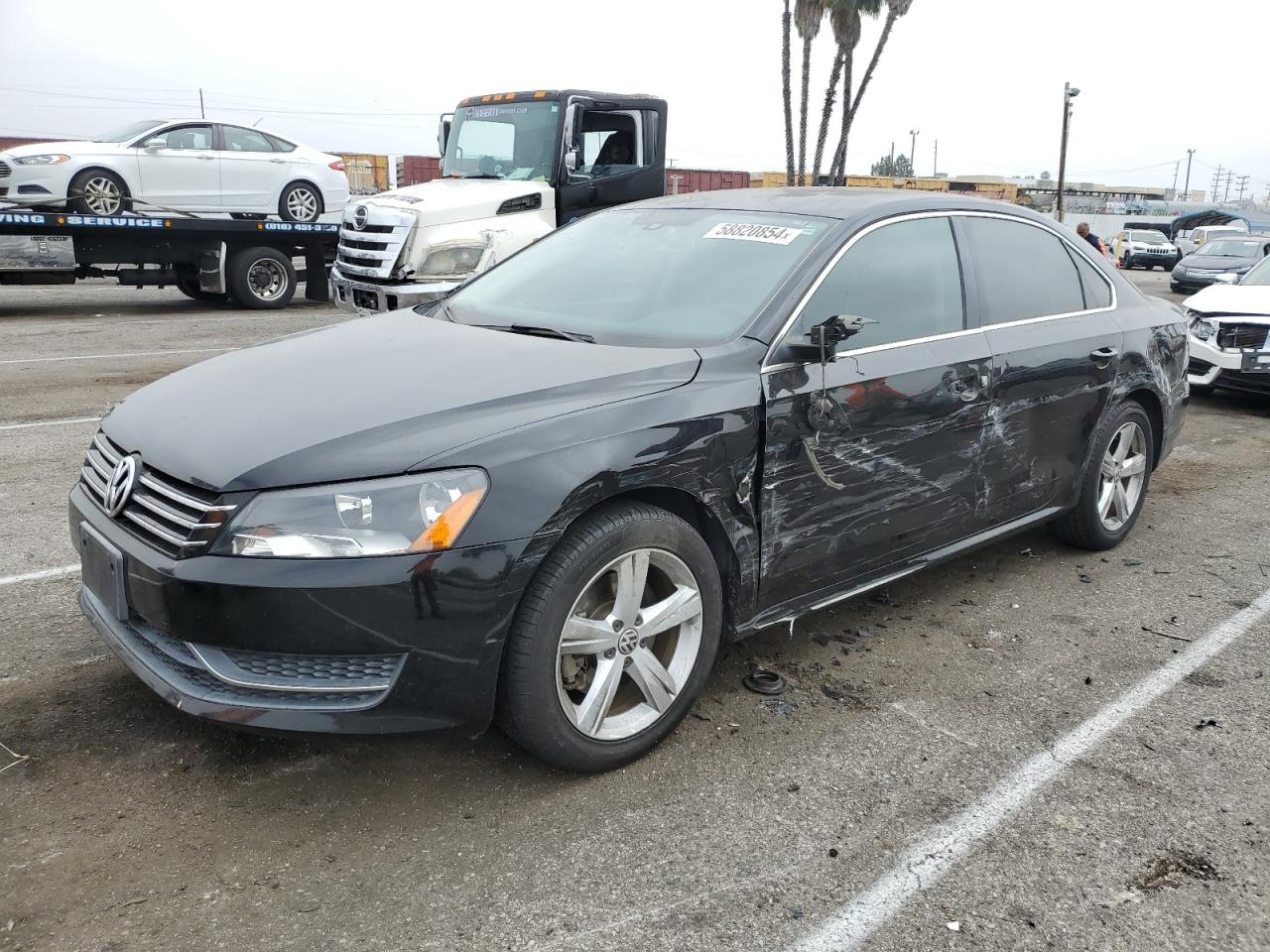 2015 Volkswagen Passat Se vin: 1VWBT7A34FC048929