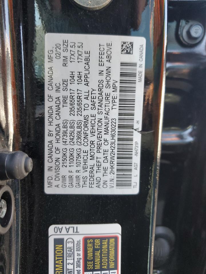 2HKRW2H23LH630223 2020 Honda Cr-V Lx