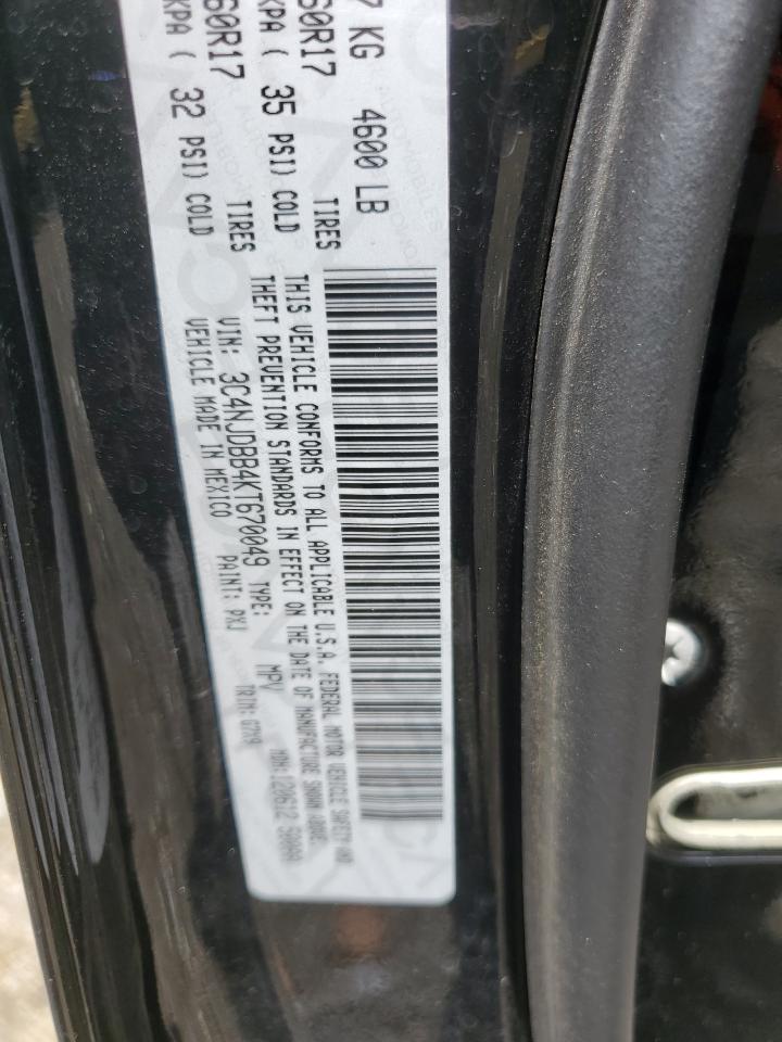 3C4NJDBB4KT670049 2019 Jeep Compass Latitude