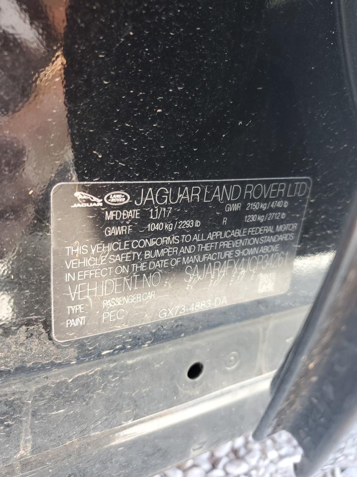 SAJAR4FX4JCP34261 2018 Jaguar Xe