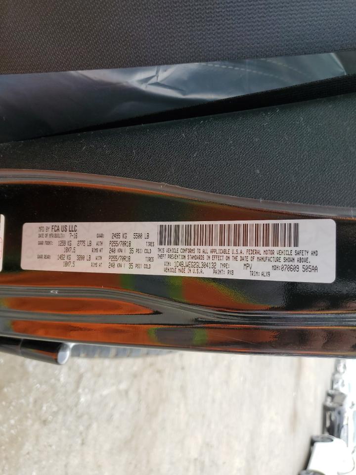 1C4BJWEG2GL304132 2016 Jeep Wrangler Unlimited Sahara