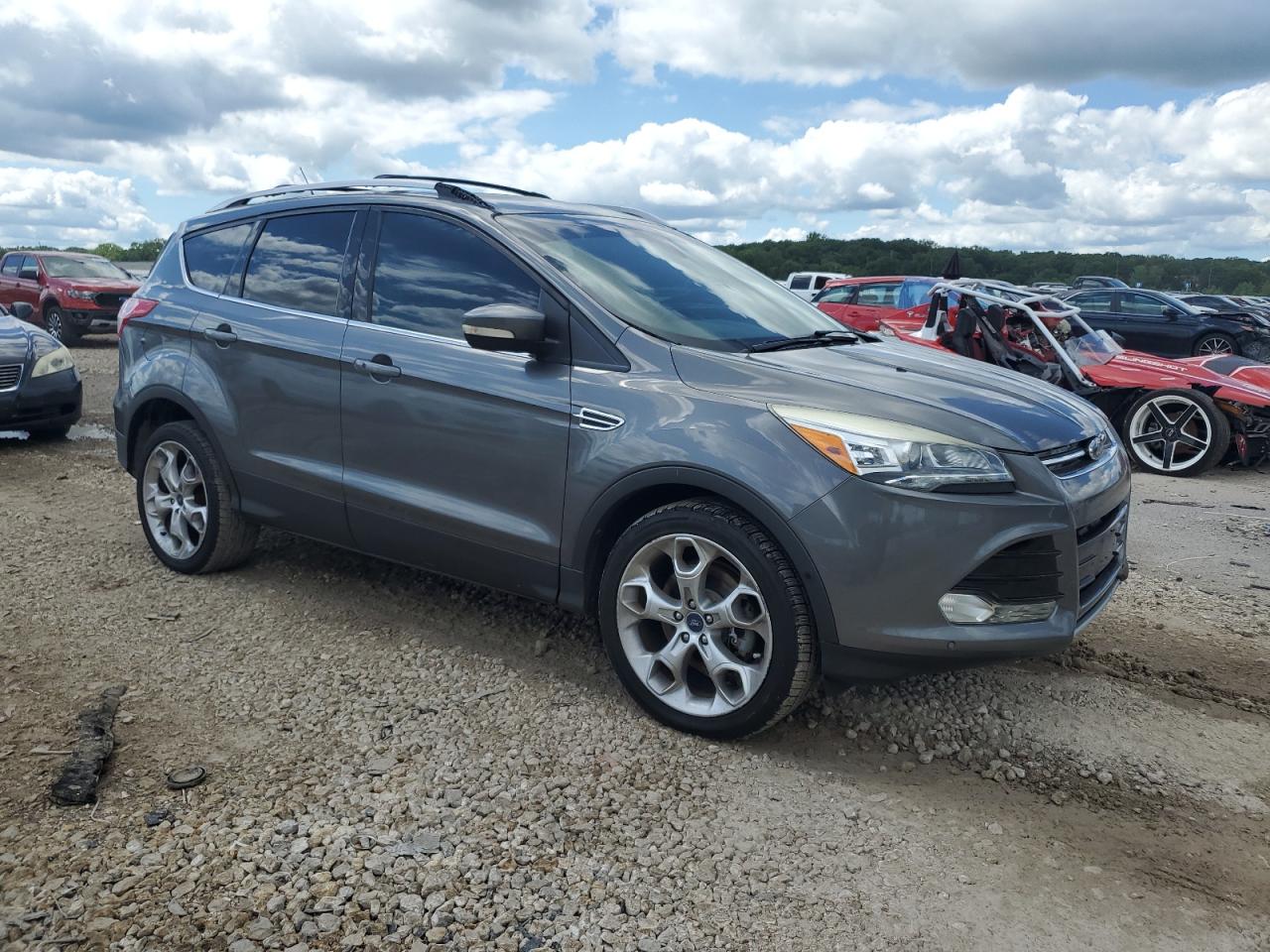 2013 Ford Escape Titanium vin: 1FMCU0J91DUA07001