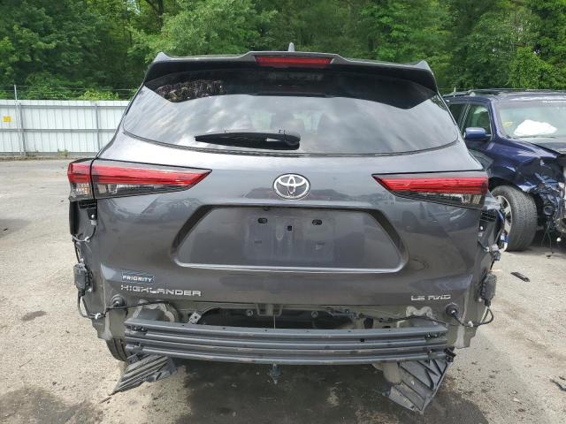 VIN 5TDBZRBH2MS057132 2021 Toyota Highlander, L no.6