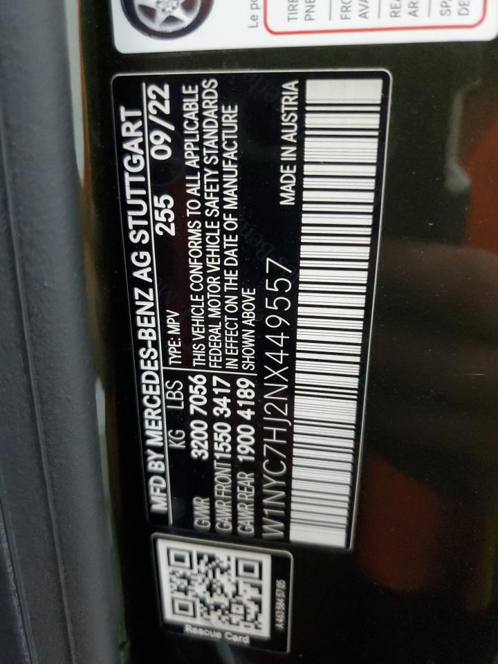 W1NYC7HJ2NX449557 2022 Mercedes-Benz G 63 Amg