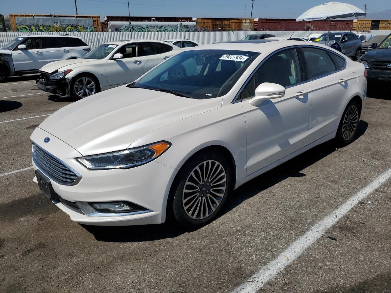 3FA6P0HD0HR157655 2017 Ford Fusion Se