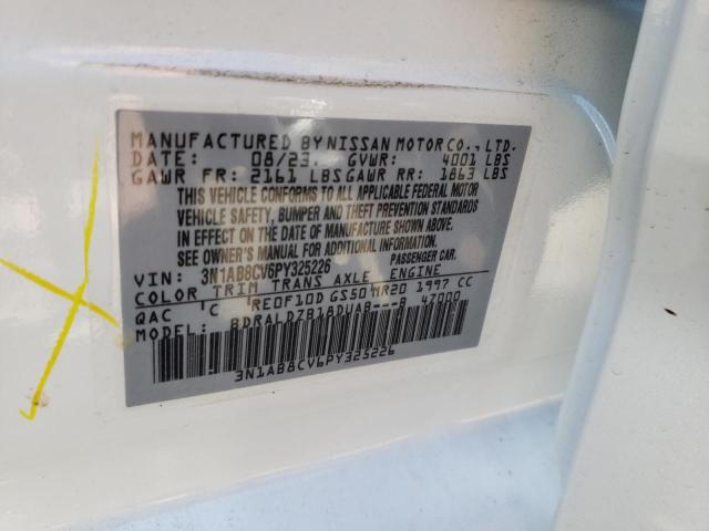 2023 Nissan Sentra Sv VIN: 3N1AB8CV6PY325226 Lot: 59427504