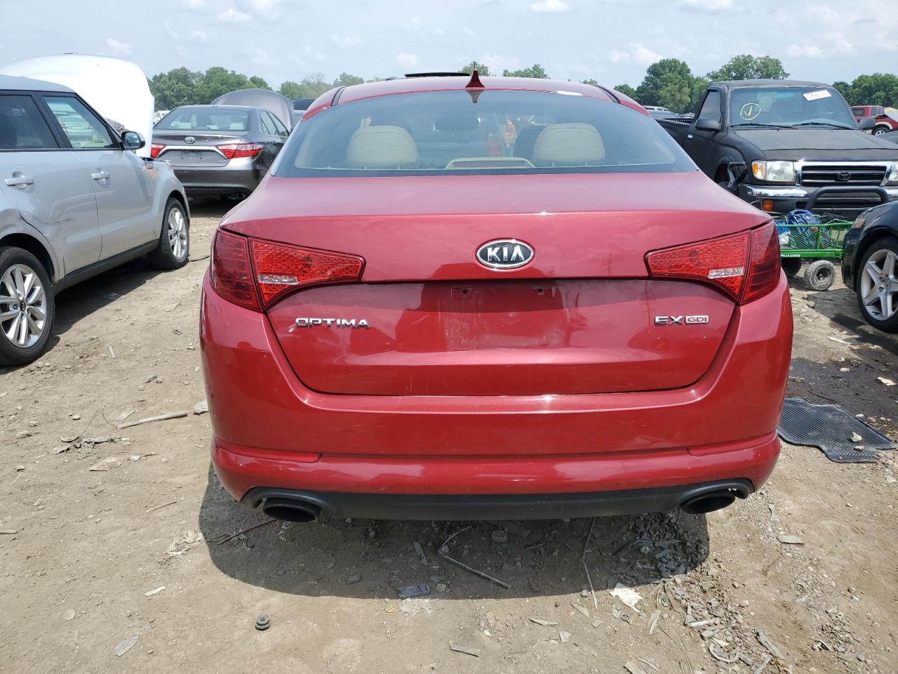 2012 Kia Optima Ex vin: 5XXGN4A73CG088032