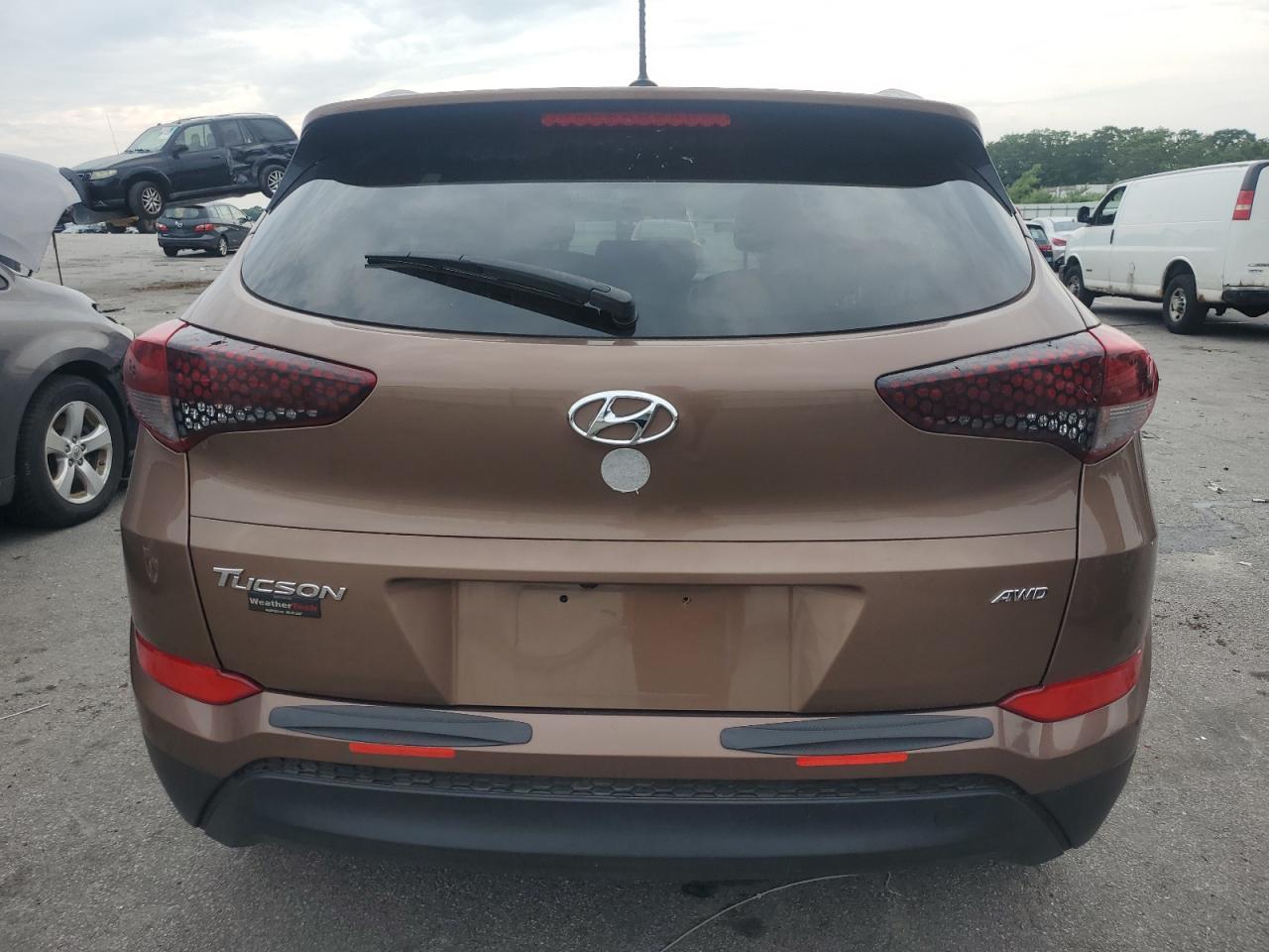 2016 Hyundai Tucson Limited vin: KM8J3CA40GU176706