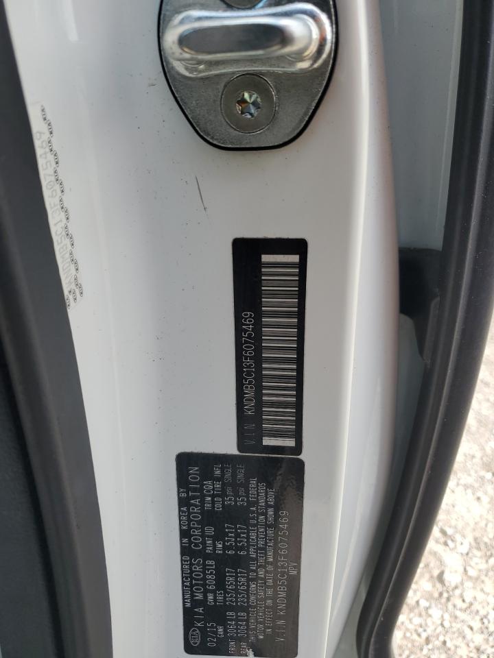 KNDMB5C13F6075469 2015 Kia Sedona Lx