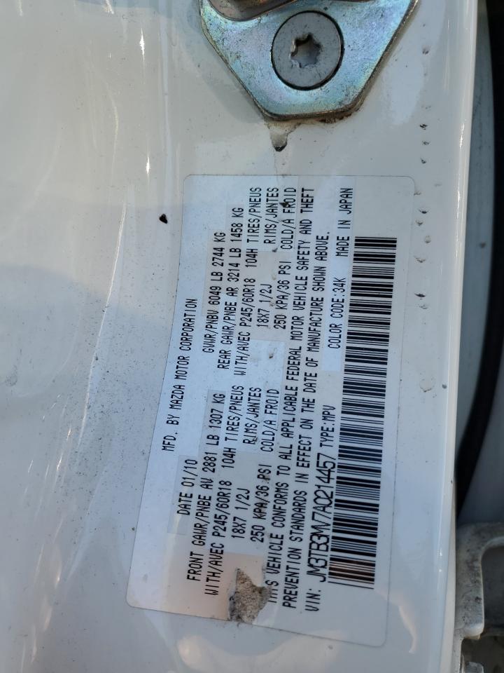 JM3TB3MV7A0214457 2010 Mazda Cx-9