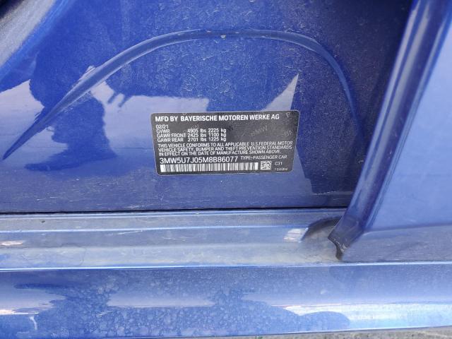 2021 BMW M340I - 3MW5U7J05M8B86077