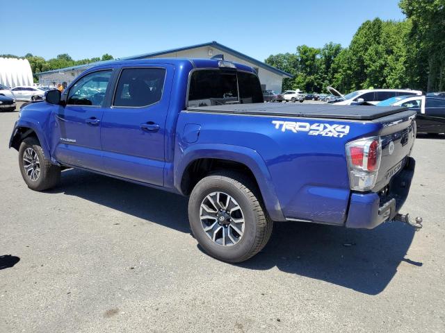 TOYOTA TACOMA DOU 2023 blue  gas 3TMCZ5AN8PM644444 photo #3