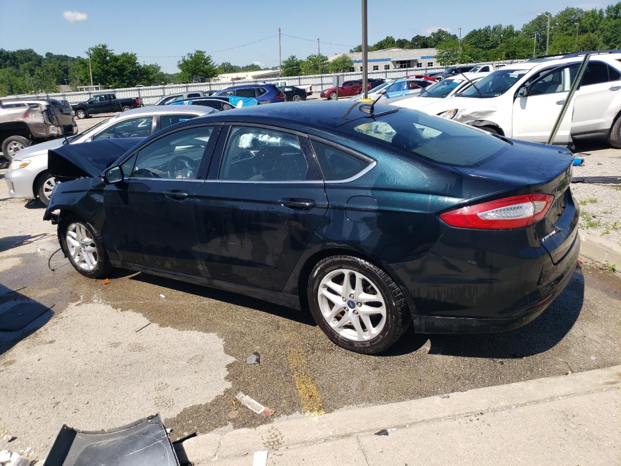 2014 Ford Fusion Se vin: 3FA6P0H7XER191723