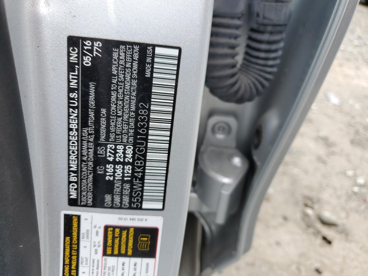 55SWF4KB7GU163382 2016 Mercedes-Benz C 300 4Matic