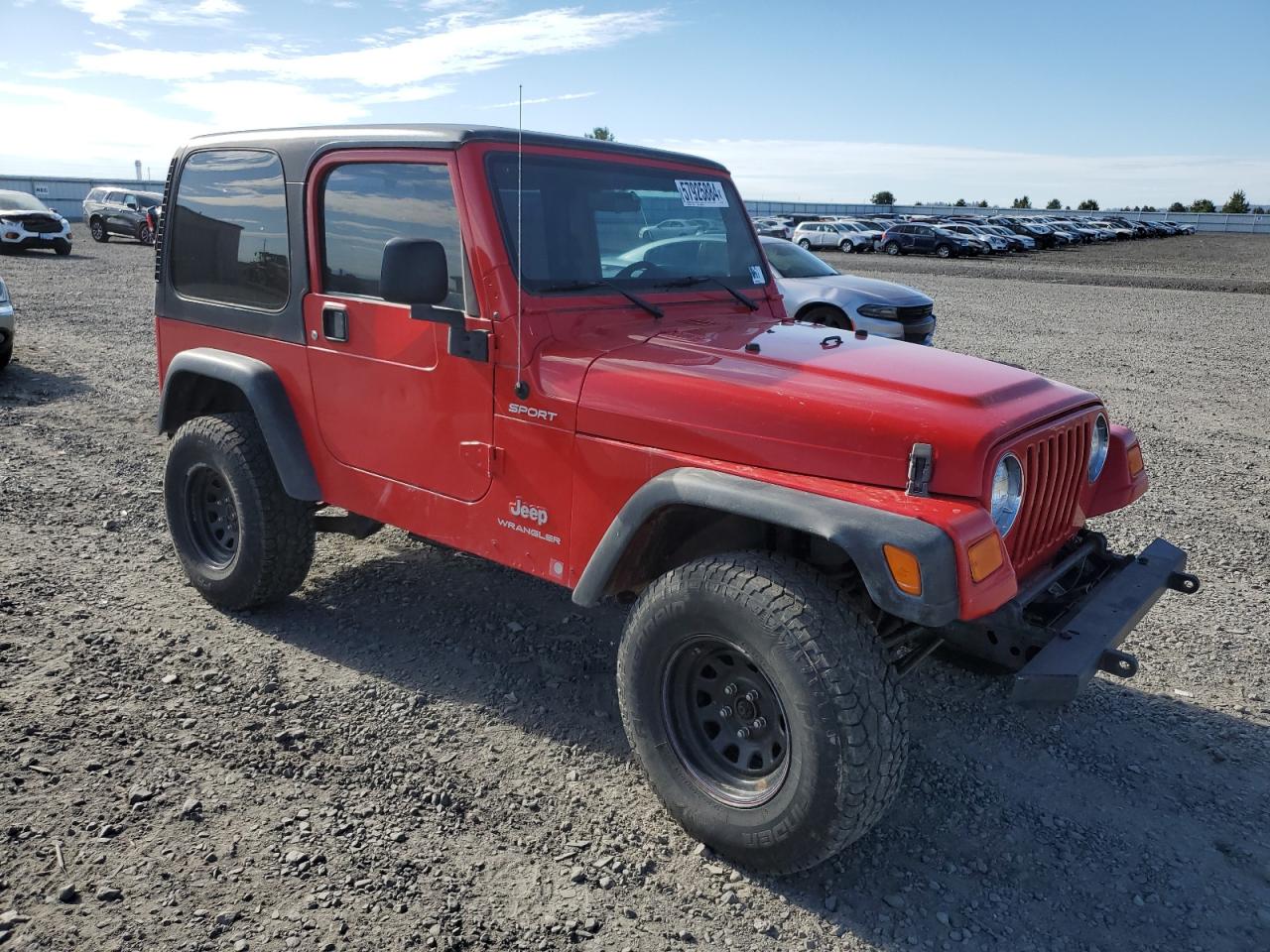 1J4FA49S25P375822 2005 Jeep Wrangler / Tj Sport