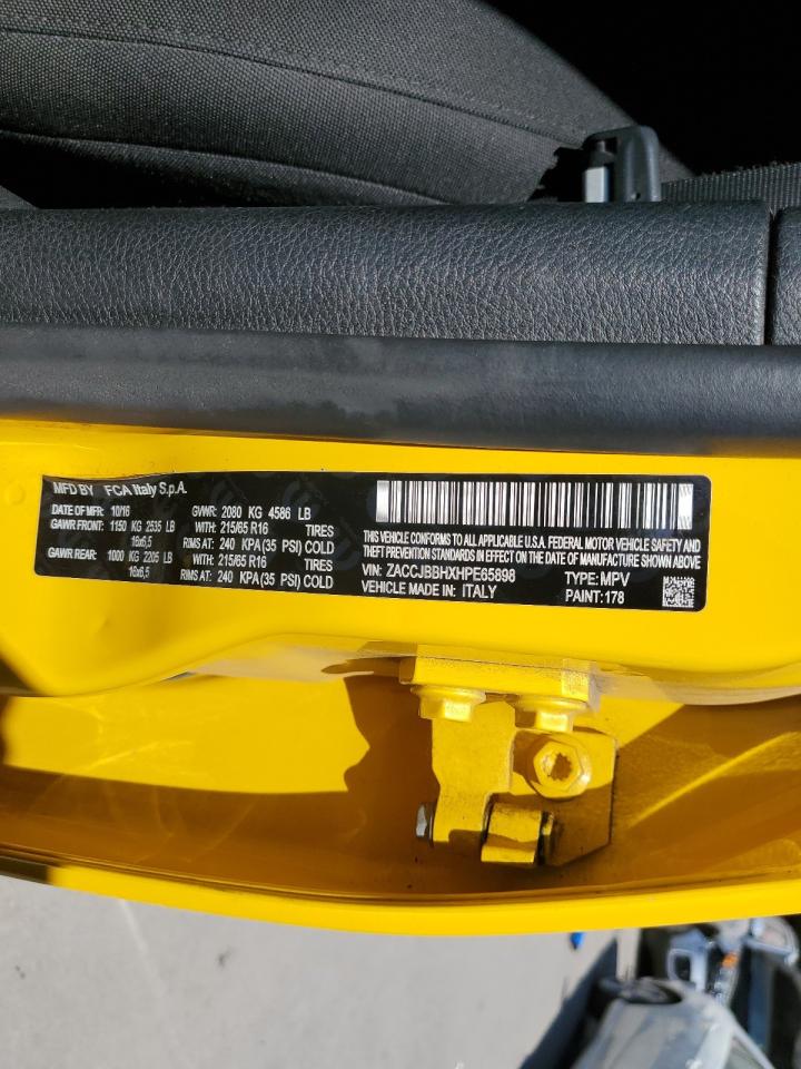 ZACCJBBHXHPE65898 2017 Jeep Renegade Latitude