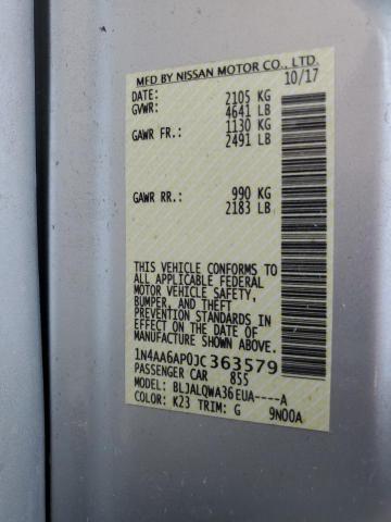 2018 Nissan Maxima 3.5S VIN: 1N4AA6AP0JC363579 Lot: 57031354