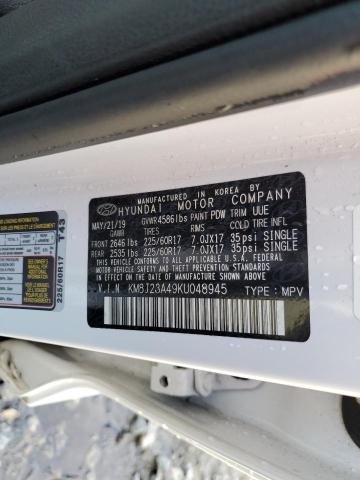 2019 Hyundai Tucson Se VIN: KM8J23A49KU048945 Lot: 57644194