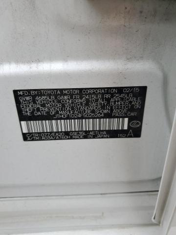 2015 Lexus Is 250 VIN: JTHCF1D24F5025264 Lot: 60207534