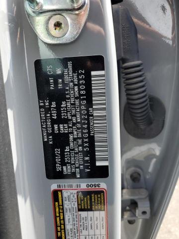 2023 Kia K5 Gt Line VIN: 5XXG64J20PG180352 Lot: 59939504