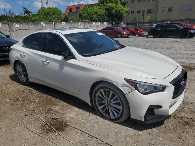 2021 Infiniti Q50 Luxe VIN: JN1EV7BR9MM753667 Lot: 57571624