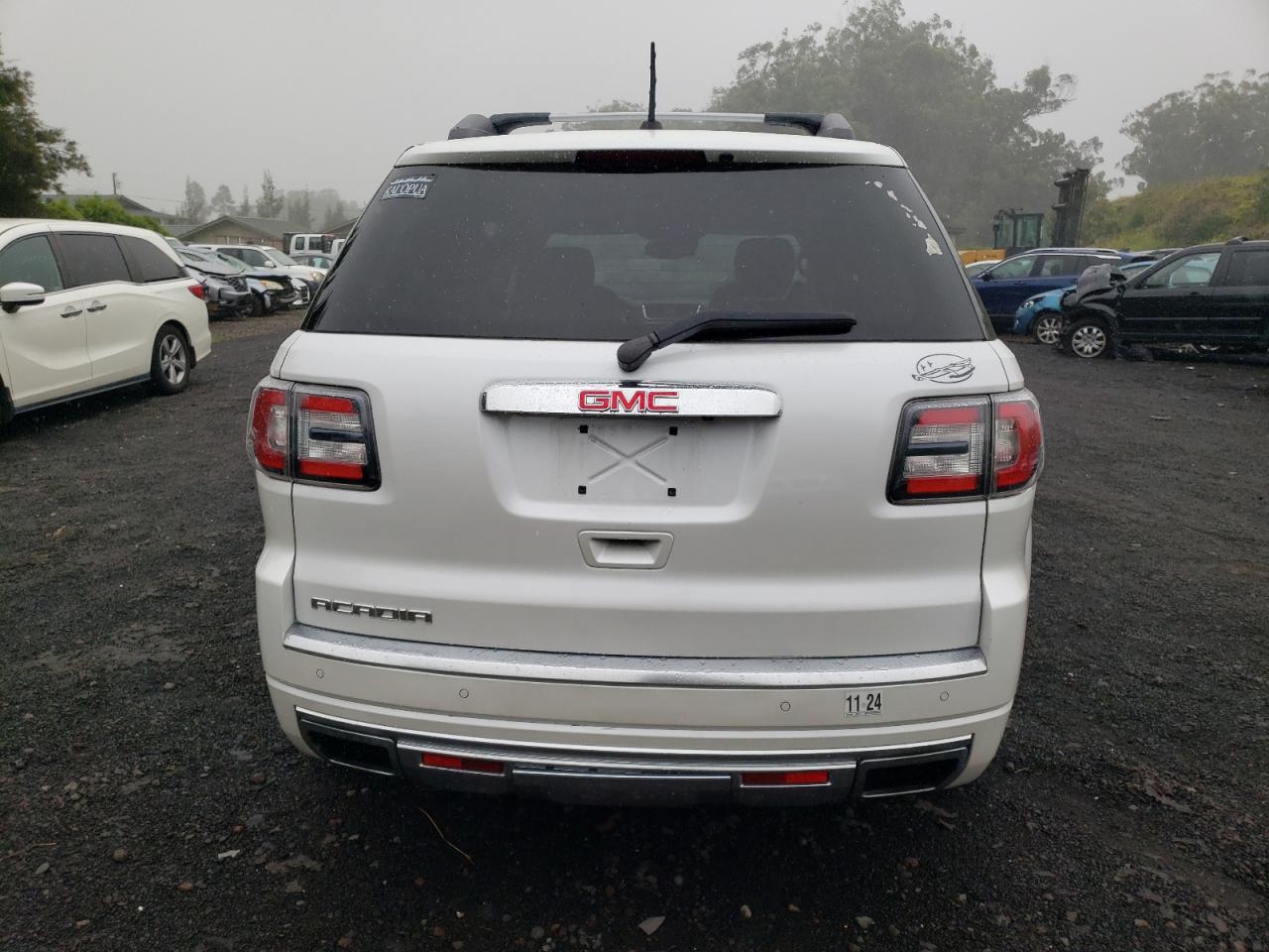 1GKKRTKD4GJ278084 2016 GMC Acadia Denali