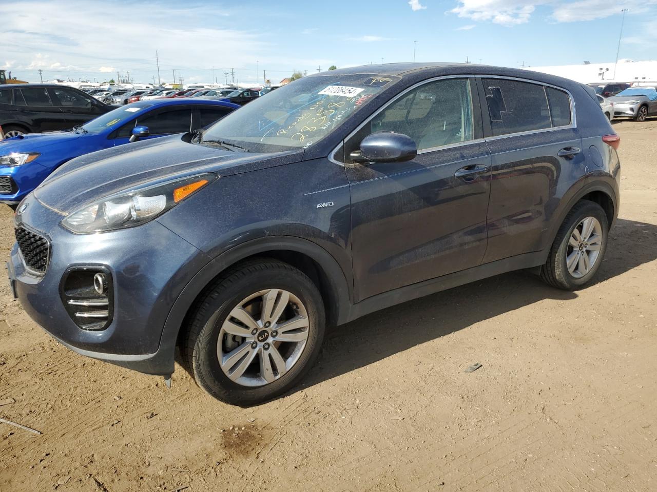 2017 Kia Sportage Lx vin: KNDPMCAC2H7283582