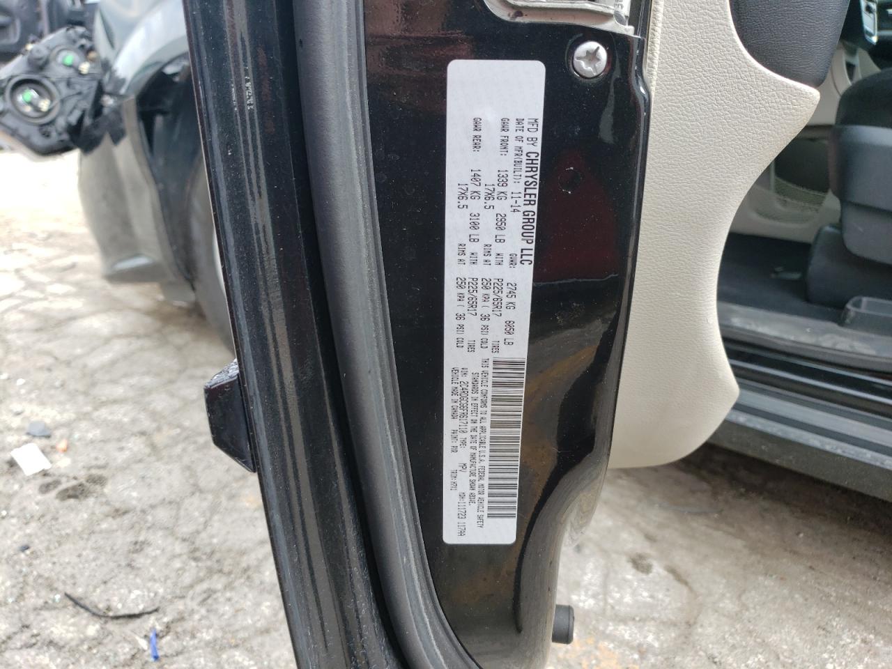 2C4RDGCG6FR617110 2015 Dodge Grand Caravan Sxt