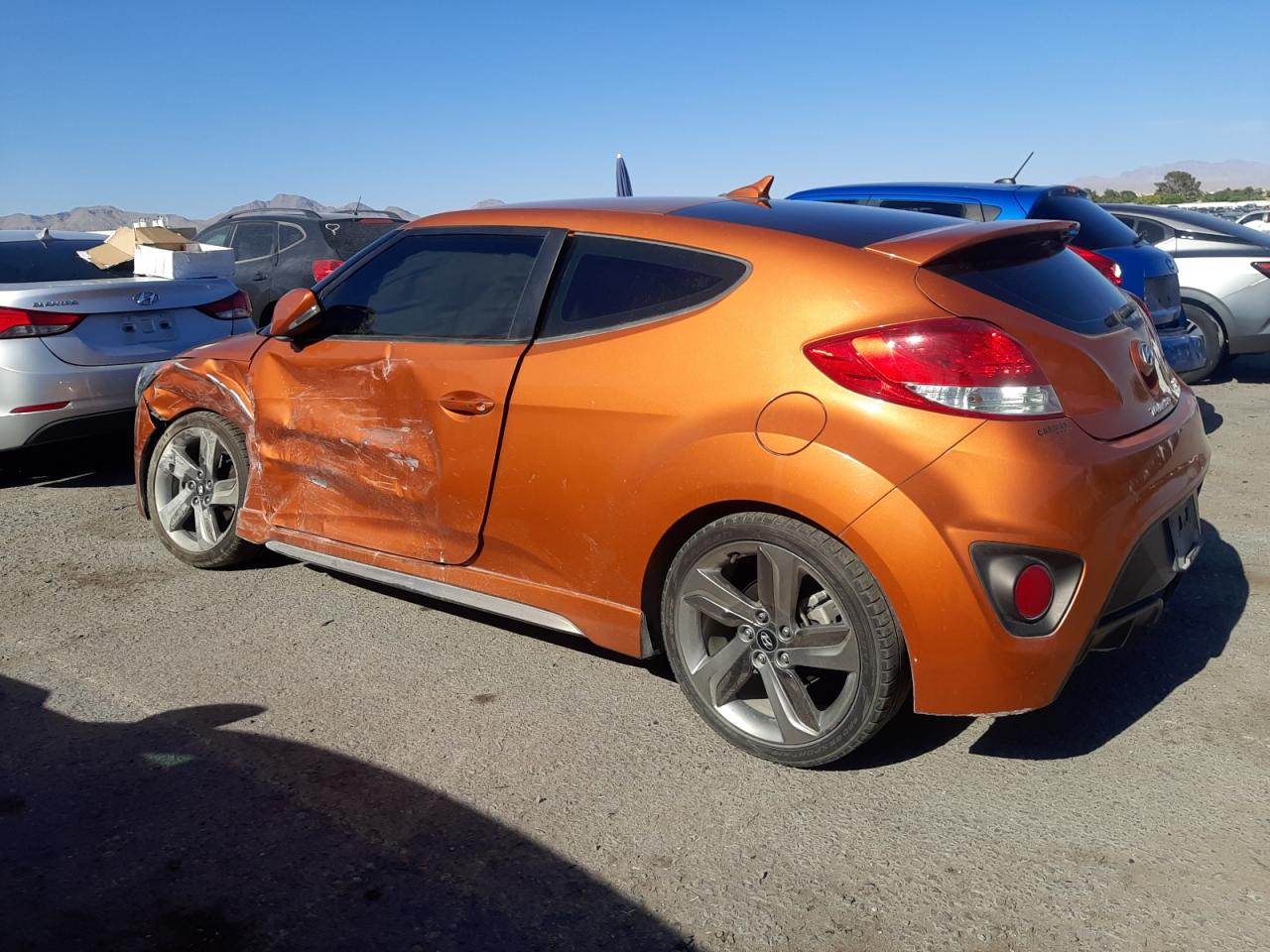 2013 Hyundai Veloster Turbo vin: KMHTC6AE3DU100508