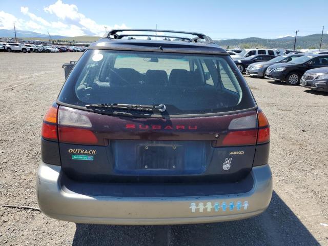 2001 Subaru Legacy Outback VIN: 4S3BH665X16647558 Lot: 59320554