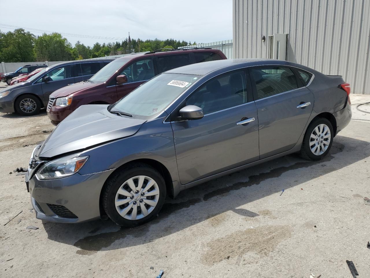 2016 Nissan Sentra S vin: 3N1AB7AP3GY330785