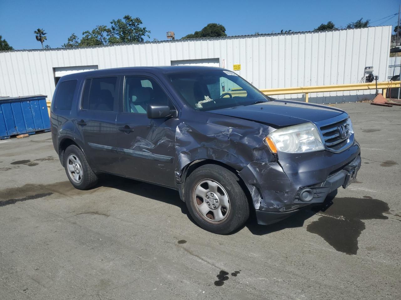 5FNYF3H22FB009026 2015 Honda Pilot Lx