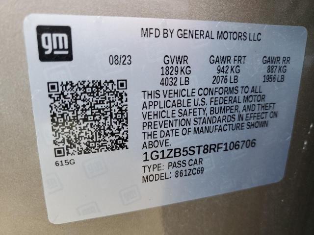 2024 CHEVROLET MALIBU LS - 1G1ZB5ST8RF106706