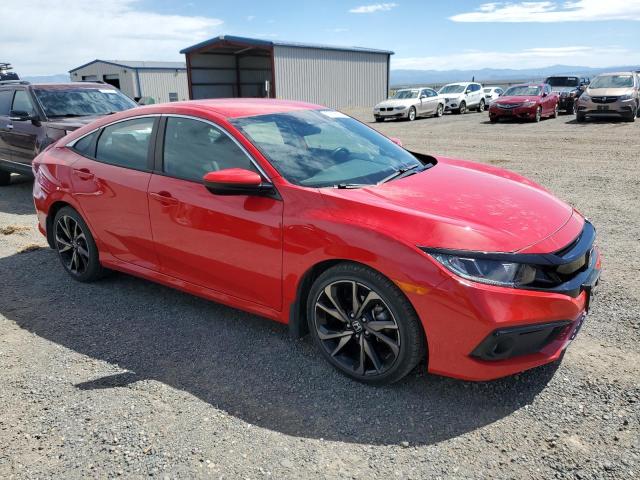 Vin: 2hgfc2f8xmh545460, lot: 57956924, honda civic sport 20214