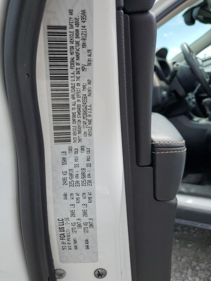 1C4PJMDB0GW245564 2016 Jeep Cherokee Limited