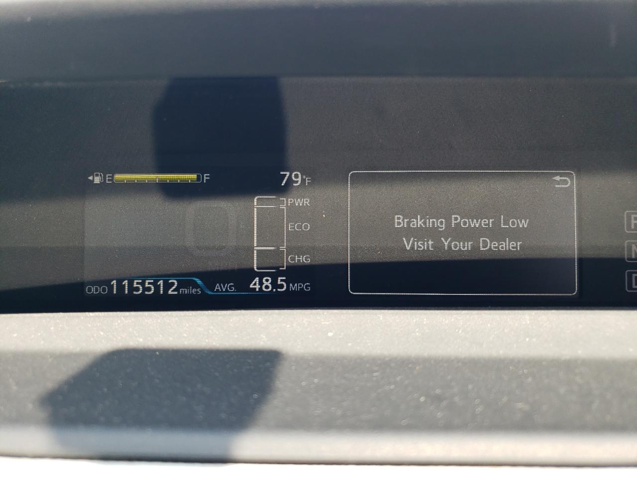 JTDKBRFUXG3001442 2016 Toyota Prius